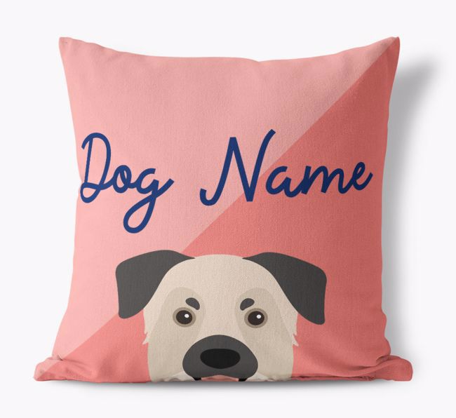 Peeking Name: Personalized {breedFullName} Pillow